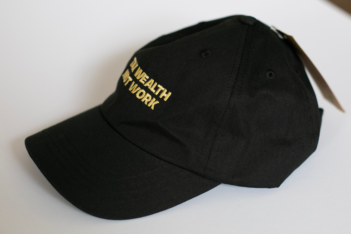 Tax Wealth Not Work BASEBALL CAP